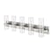 Z-Lite Lawson 5 Light Vanity, Brushed Nickel & Clear 343-5V-BN - alternate 8